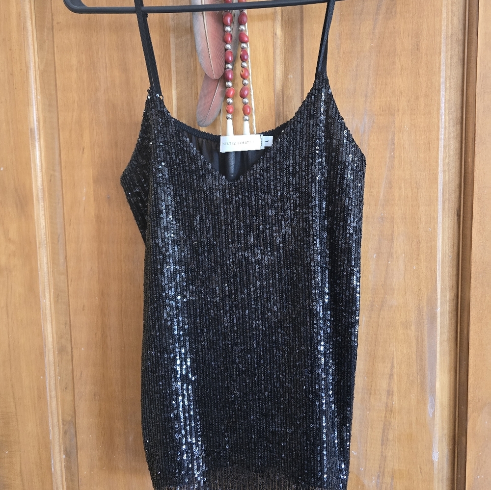 Porter Collective Sequined Camisol